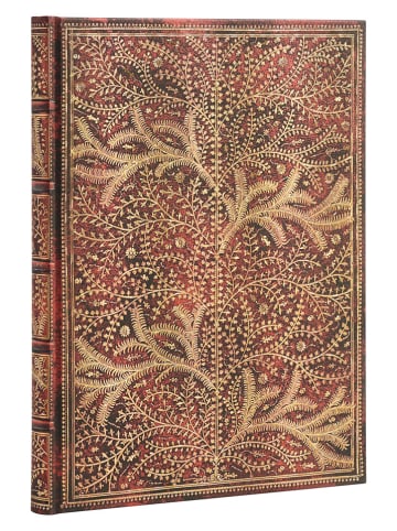 Paperblanks Liniertes Notizbuch ''Wildwood'' in Braun/ Gold - (B)18 x (H)23 cm