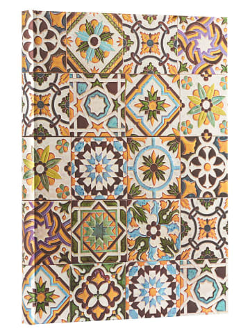 Paperblanks Liniertes Notizbuch ''Porto'' in Bunt - (B)17,5 x (H)23 cm