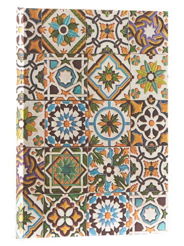 Paperblanks Notatnik "Porto" ze wzorem w linie - 12 x 18 cm