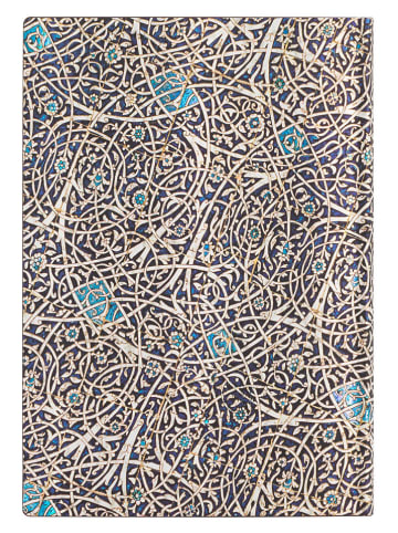 Paperblanks Liniertes Notizbuch ''Granada'' in Dunkelblau/ Creme - (B)13 x (H)18 cm