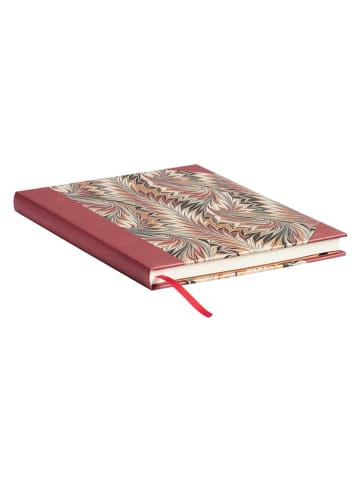 Paperblanks Gelinieerde notitieboek ''Rubedo'' rood/beige - (B)18 x (H)23 cm
