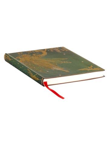 Paperblanks Notatnik "Olive Fairy" w kolorze złoto-zielonym - 12 x 17,5 cm