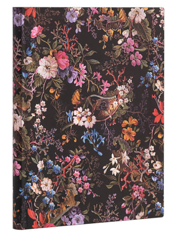 Paperblanks Notatnik "Floralia" ze wzorem w linie - 18 x 23 cm