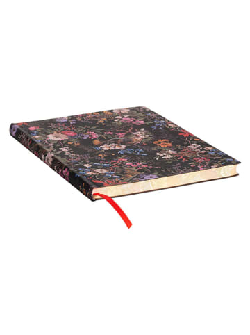 Paperblanks Notatnik "Floralia" ze wzorem w linie - 18 x 23 cm