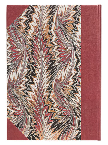 Paperblanks Gelinieerde notitieboek ''Rubedo'' rood/beige - (B)13 x (H)18 cm
