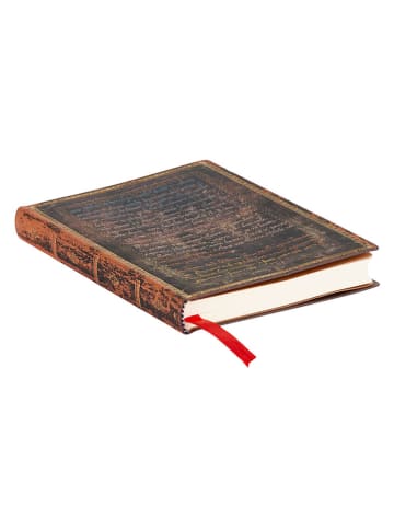 Paperblanks Liniertes Notizbuch ''Michelangelo, H...'' in Dunkelblau - (B)9 x (H)14 cm