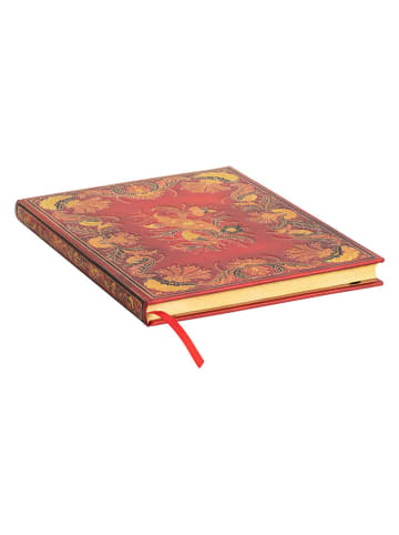 Paperblanks Blanko Notizbuch ''Fiammetta'' in Rot - (B)18 x (H)23 cm