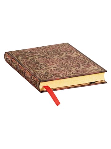 Paperblanks Notatnik "Wildwood" w kolorze brązowym w linie - 9,5 x 14 cm