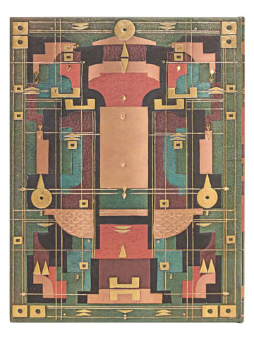 Paperblanks Blanco notitieboek ''Die Höhle des Löwen'' meerkleurig - (B)18 x (H)23 cm