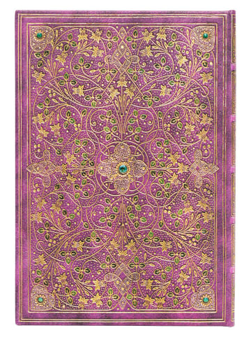 Paperblanks Notatnik "Diamond Jubilee" w kolorze różowym - 13 x 18 cm