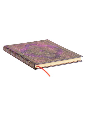 Paperblanks Notatnik "Bijou" w kolorze fioletowym - 18 x 23 cm