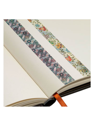 Paperblanks 4er-Set: Deko-Klebeband ''Shankha/Chakra''  in Blau/ Türkis - Ø 4,5 cm