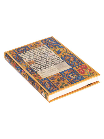 Paperblanks Adresboek ''Spinola-Stundenbuch'' blauw/beige - (B)9 x (H)14 cm