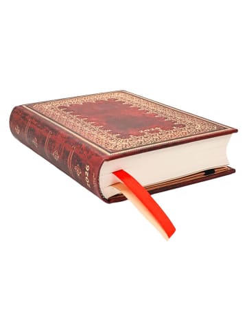 Paperblanks Tagesplaner ''2026 - Gold'' in Rot - (B)9,5 x (H)14 cm