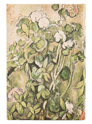 Paperblanks Vertikaler Wochenplaner ''2026 - Cezannes...'' in Grün - (B)9,5 x (H)14 cm