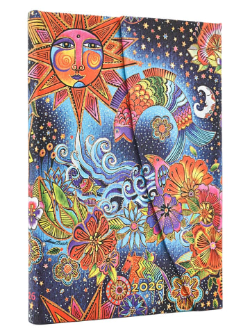 Paperblanks Horizontaler Notiz-Wochenplaner ''2026 - Himml...'' in Bunt - (B)10 x (H)14 cm