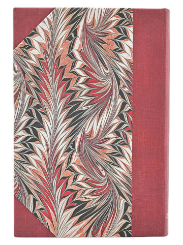 Paperblanks Horizontaler Notiz-Wochenplaner ''2026 - Rubedo'' in Rot - (B)9,5 x (H)14 cm
