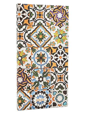 Paperblanks Horizontaler Wochenplaner ''2026 - Porto'' in Bunt - (B)9,5 x (H)18 cm