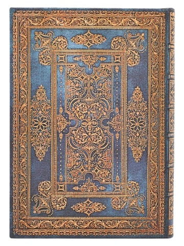 Paperblanks Tagesplaner ''2026 - Blue Luxe'' in Blau - (B)13 x (H)18 cm