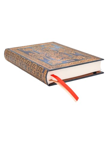 Paperblanks Tagesplaner ''2026 - Blue Luxe'' in Blau - (B)13 x (H)18 cm