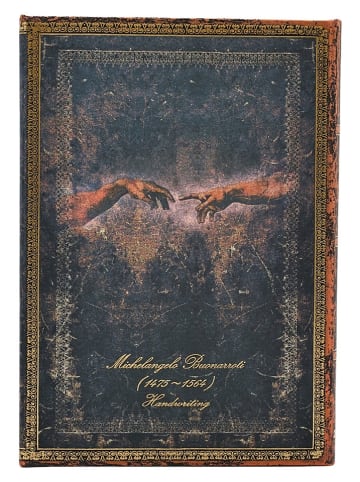 Paperblanks Horizontaler Wochenplaner ''2026 - Michel...'' in Dunkelblau - (B)13 x (H)18 cm