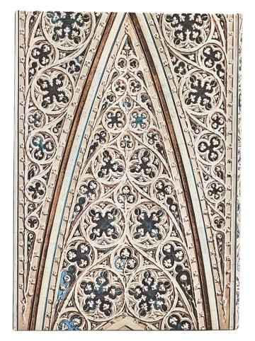 Paperblanks Horizontaler Wochenplaner ''2026 - Gewölbe des...'' in Gold - (B)13 x (H)18 cm