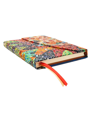 Paperblanks Horizontaler Notiz-Wochenplaner ''2026 - Gaudis...'' in Bunt - (B)13 x (H)18 cm
