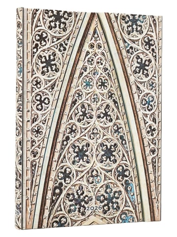 Paperblanks Horizontaler Notiz-Wochenplaner ''2026 - Gewöl...'' in Gold - (B)13 x (H)18 cm