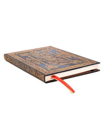 Paperblanks Horizontaler Wochenplaner ''2026 - Blue Luxe'' in Blau - (B)13,5 x (H)21 cm