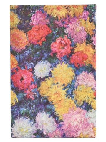 Paperblanks Vertikaler Wochenplaner ''2026 - Chrysanthemen'' in Bunt - (B)13,5 x (H)21 cm