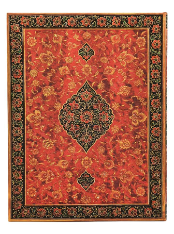 Paperblanks Horizontaler Wochenplaner ''2026 - Leila'' in Rot - (B)18 x (H)23 cm