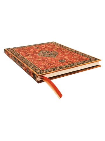 Paperblanks Horizontaler Notiz-Wochenplaner ''2026 - Leila'' in Rot - (B)18 x (H)23 cm