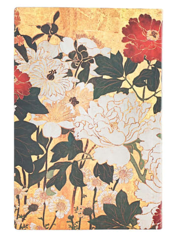 Paperblanks Horizontaler Wochenplaner ''2026 - Natsu'' in Beige/ Rot - (B)9,5 x (H)14 cm