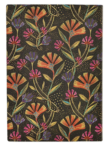 Paperblanks Dagplanner ''2026 - Wildblumen'' zwart/meerkleurig - (B)12,5 x (H)17,5 cm