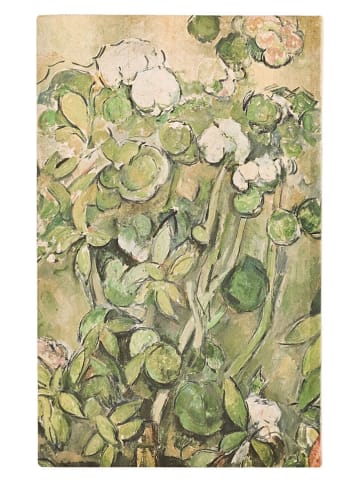 Paperblanks Tagesplaner ''2026 - Cezannes Terrakotta'' in Beige/ Grün - (B)13,5 x (H)20 cm