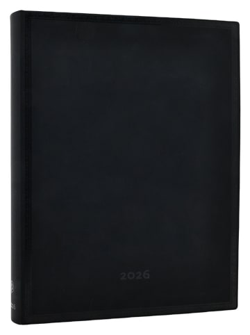 Paperblanks Dagplanner ''2026 - Black Edition'' zwart - (B)18 x (H)23 cm
