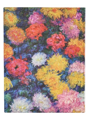 Paperblanks Tagesplaner ''2026 - Chrysanthemen'' in Bunt - (B)18 x (H)23 cm