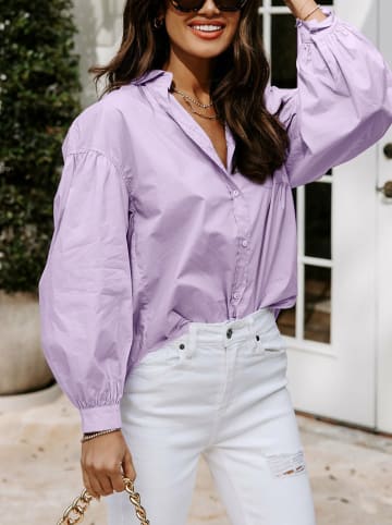 LA Angels Bluzka w kolorze fioletowym