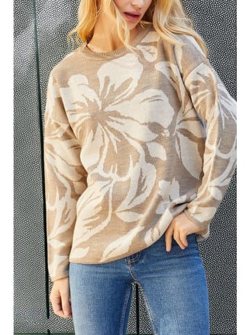 LA Angels Pullover in Beige/ Creme