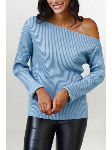 LA Angels Sweter w kolorze błękitnym