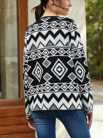 Milan Kiss Vest zwart/wit