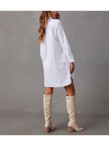 Milan Kiss Blousejurk wit