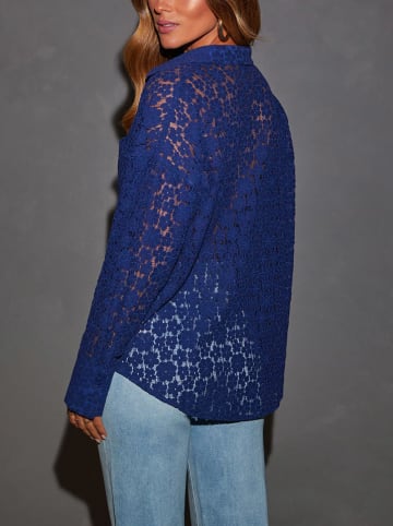 Milan Kiss Blouse donkerblauw