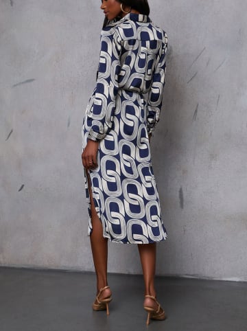 Milan Kiss Jurk donkerblauw