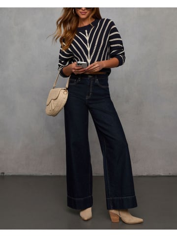 Milan Kiss Pullover in Dunkelblau