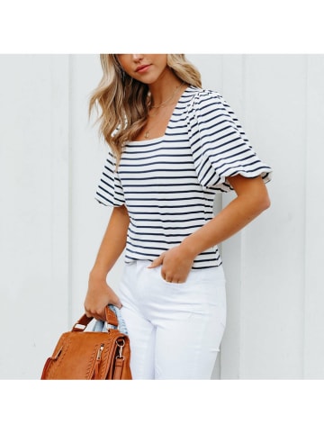 Milan Kiss Bluse in Weiß