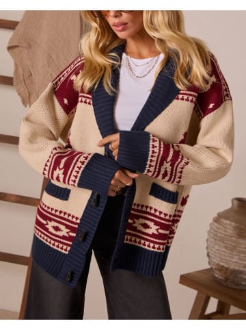 Milan Kiss Cardigan in Beige