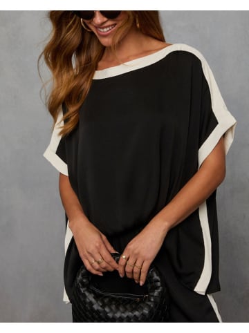 Milan Kiss Bluse in Schwarz