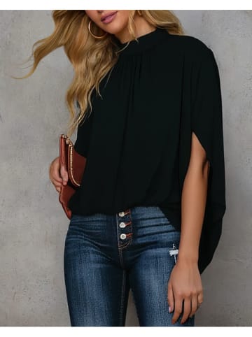 Milan Kiss Bluse in Schwarz