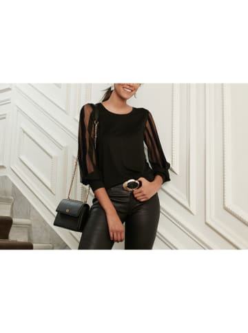 Milan Kiss Bluse in Schwarz
